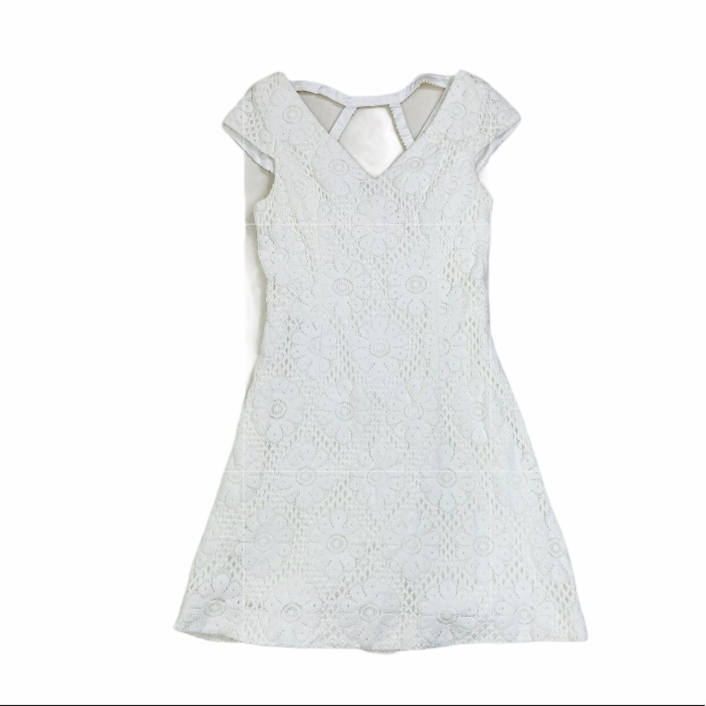 Lilly pulitzer white pearl embroidered dress. 4